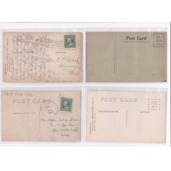 SURREALISME / photomontage : lot de 16 cartes postales de fruits géants ! (giants fruits) - très bon état