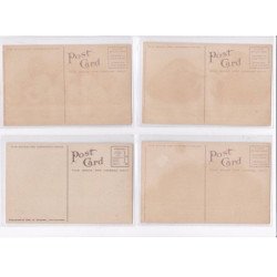 SURREALISME / photomontage : lot de 17 cartes postales de fruits géants ! (giants fruits Mitchell) - très bon état