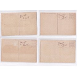 SURREALISME / photomontage : lot de 17 cartes postales de fruits géants ! (giants fruits Mitchell) - très bon état