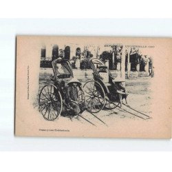 PARIS : Exposition Universelle 1900, Pousse-pousse Cochinchinois - très bon état