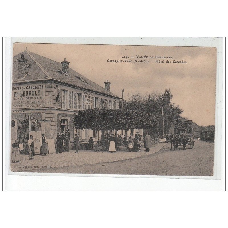 Vallée de Chevreuse - CERNAY LA VILLE - Hôtel des Cascades - très bon état