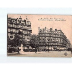 PARIS : Place Prosper-Goubaux, Boulevard des Batignolles, Avenue de Villiers - état