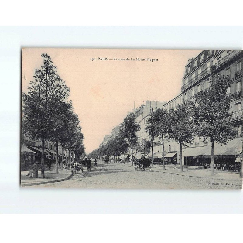 PARIS : Avenue de la Motte-Piquet - très bon état