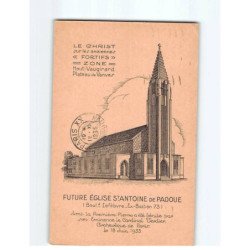 PARIS : Future Eglise Saint-Antoine de Padoue - état