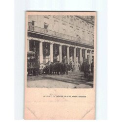 PARIS : La Place du Théâtre Français après l'incendie - très bon état