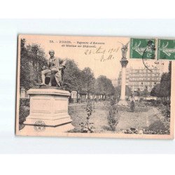 PARIS : Square d'Anvers et Statue de Diderot - très bon état