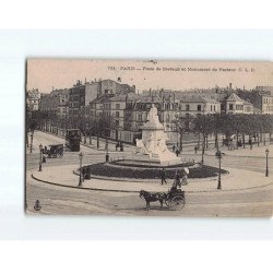 PARIS : Place de Breteuil et Monument de Pasteur - état