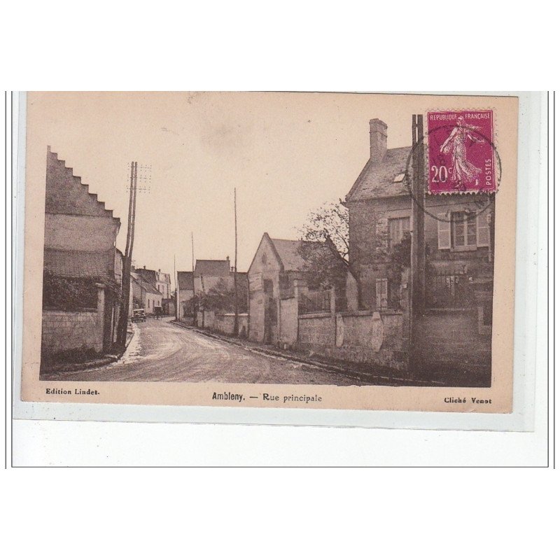 AMBLENY - Rue principale  - très bon état