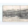 PARIS: Inondations 1910, Les cascades de la Gare d'Orsay se répandent rue de Lille - état