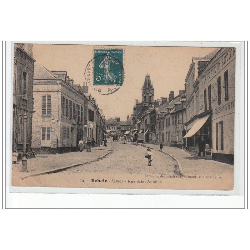 BOHAIN - Rue Saint Antoine - état