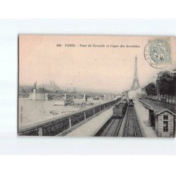 PARIS : Pont de Grenelle et Ligne des Invalides - très bon état