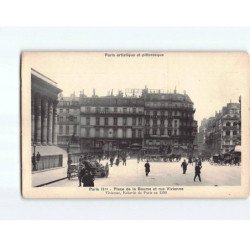 PARIS :  Place de la Bourse et rue Vivienne - état