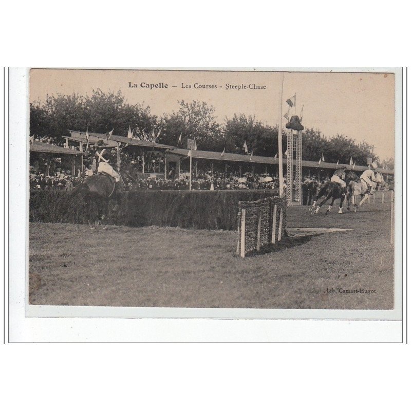 LA CAPELLE - Les courses - Steeple-Chase - très bon état