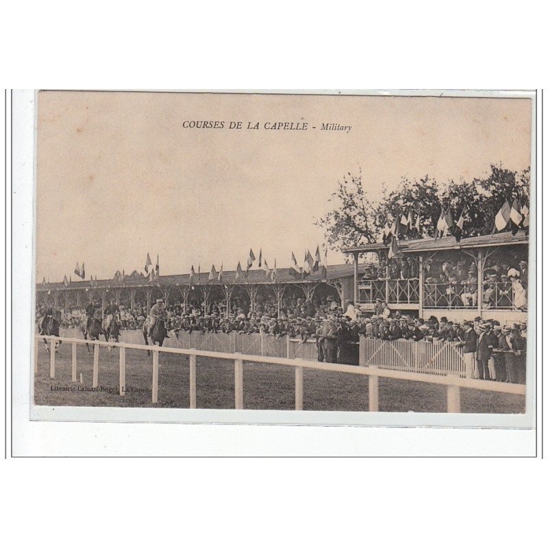 Courses de LA CAPELLE - Military - très bon état