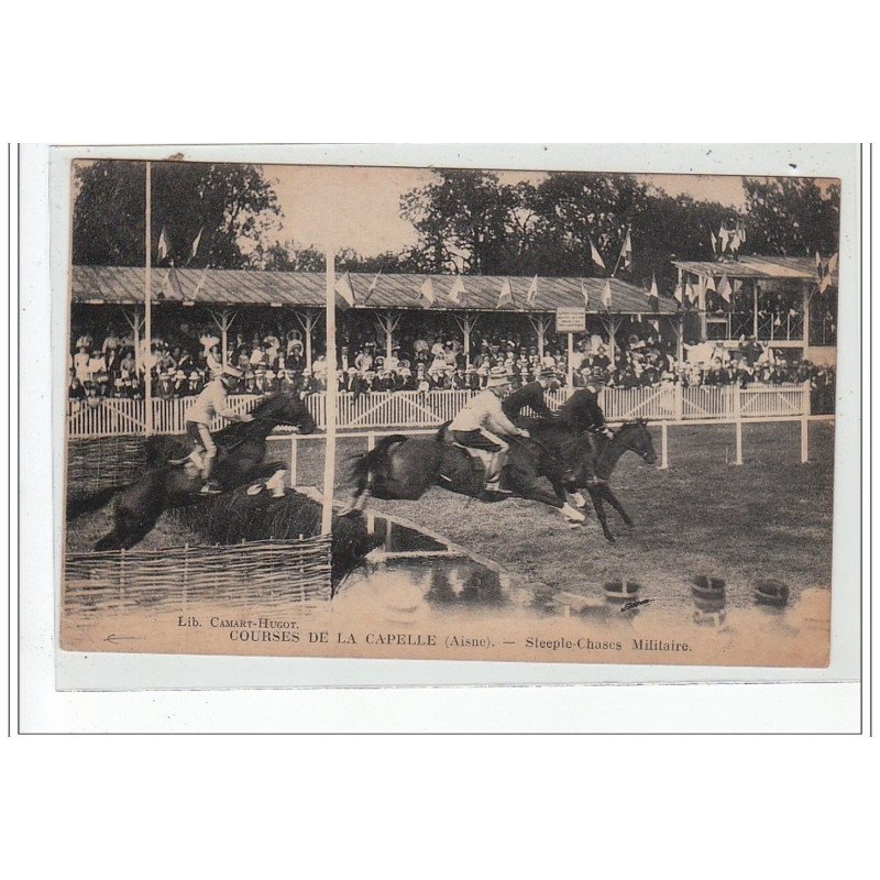 Courses de LA CAPELLE - Steeple-Chase militaire - état