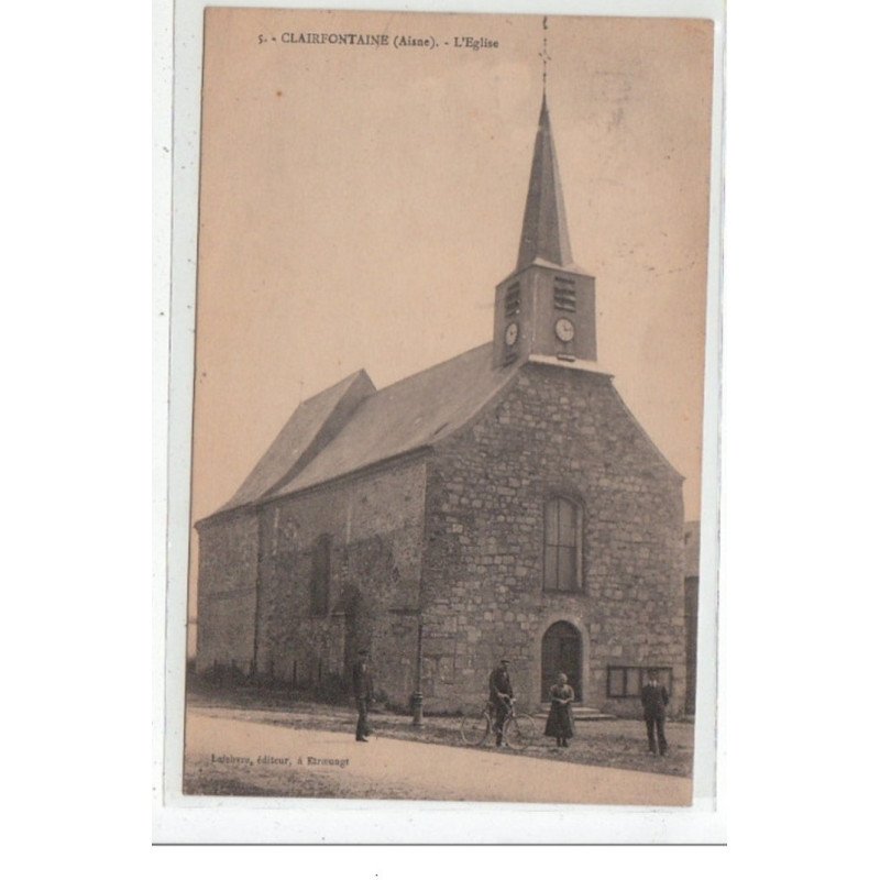CLAIREFONTAINE - L'église - très bon état