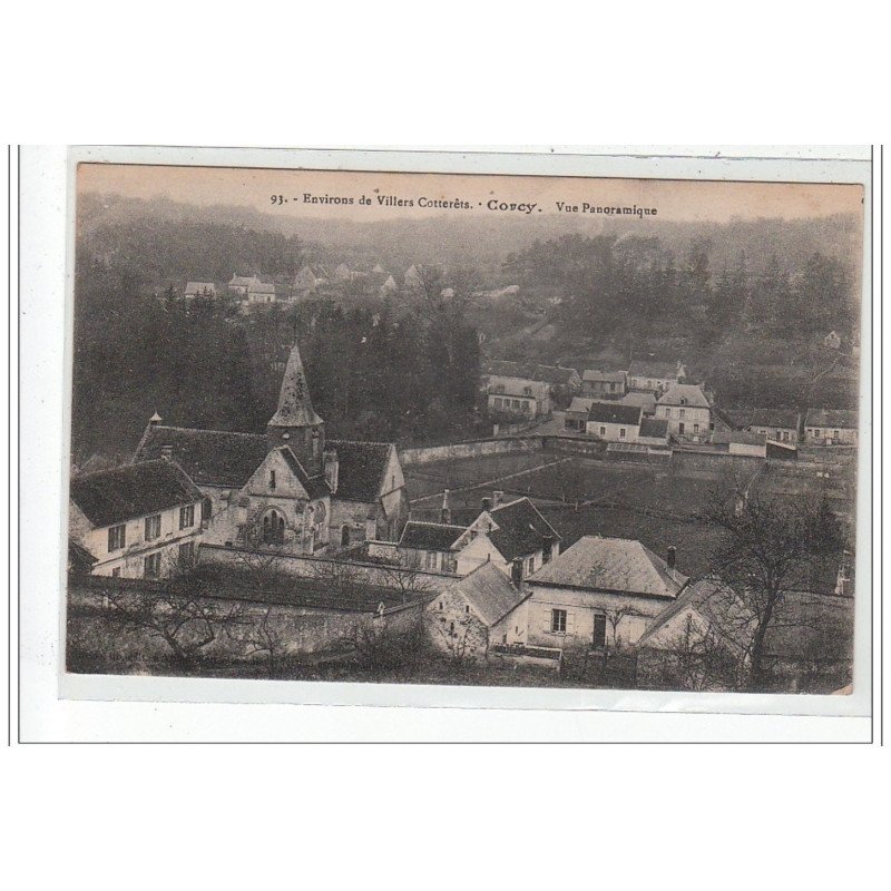 Environs de VILLERS COTTERETS - CORCY - Vue panoramique - très bon état