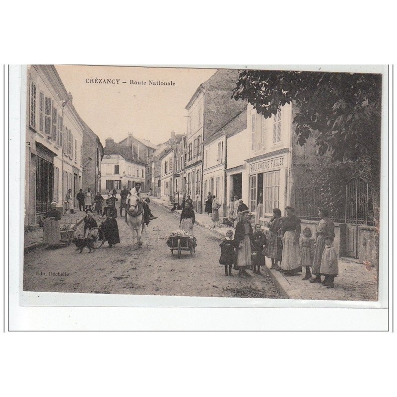 CREZANCY - Route Nationale - très bon état