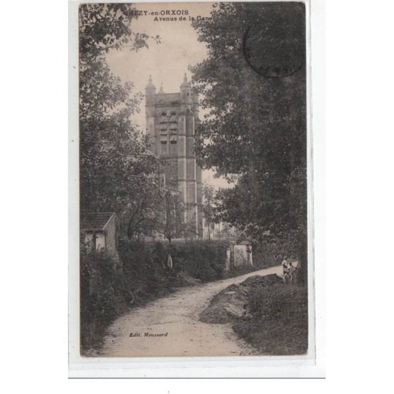 CHEZY EN ORXOIS - Avenue de la gare - très bon état