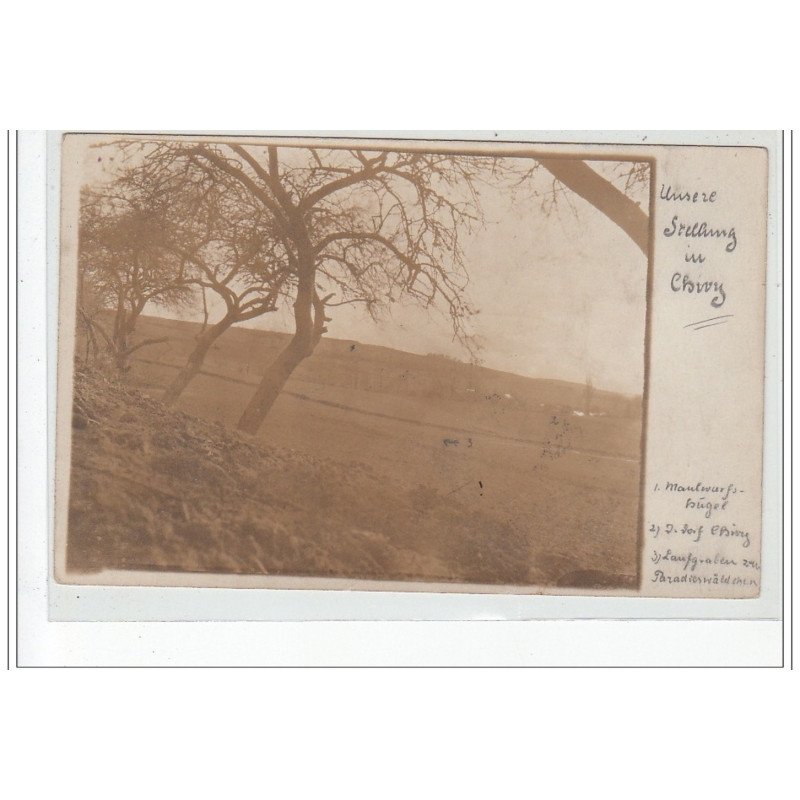 CHIVY - CARTE PHOTO - très bon état