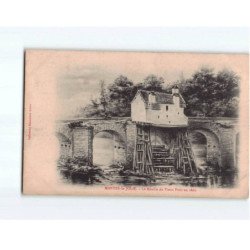 MANTES LA JOLIE : Le Moulin du vieux pont en 1860 - très bon état