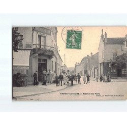 CROISSY SUR SEINE : Avenue des Ponts - état