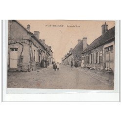 MONTBEUGNY - Grande Rue - état (tache)