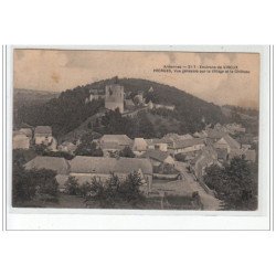 Environs de VIREUX - HIERGES - Vue générale sur le village et le château - très bon état