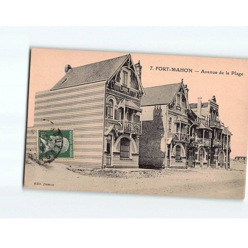 FORT MAHON : Avenue de la Plage - très bon état