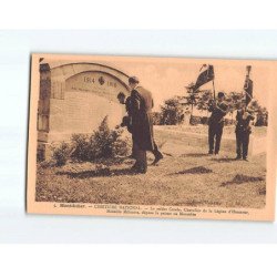 MONTDIDIER : Cimetière National, Le soldat Catala, Chevalier de la légion d'honneur dépose la palme - très bon état