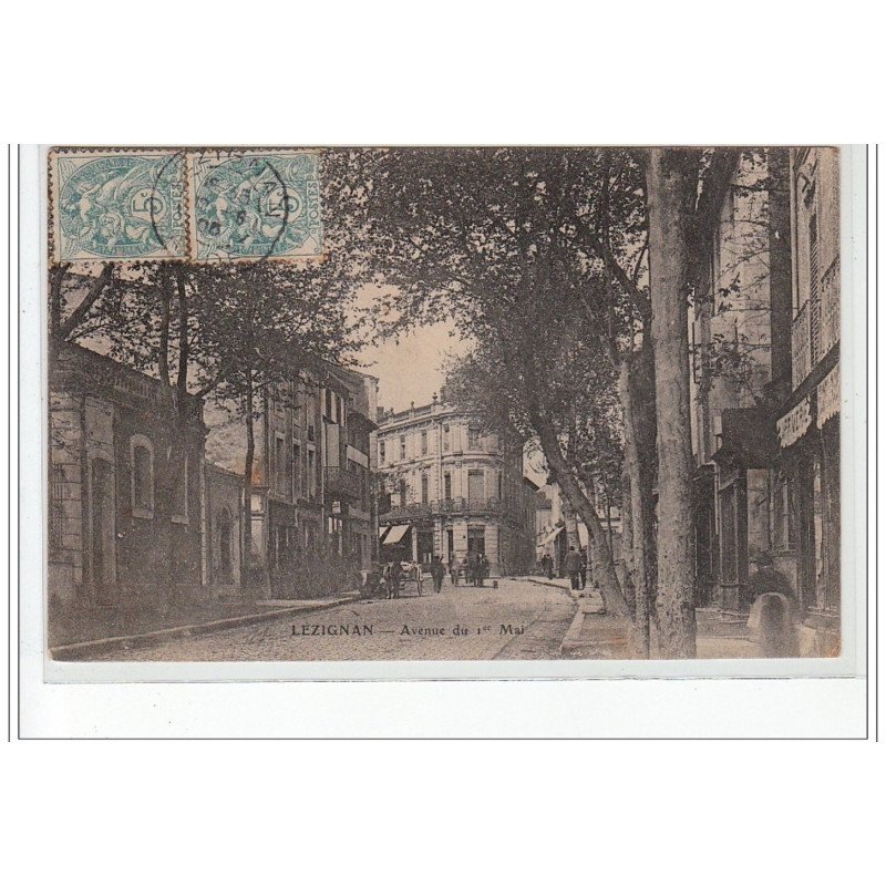 LEZIGNAN - Avenue du 1er Mai - très bon état