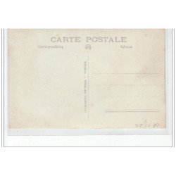 LA FERE : carte photo d'une procession vers 1910 - très bon état