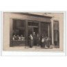 LA FERE : carte photo d'un magasin vers 1910 - très bon état