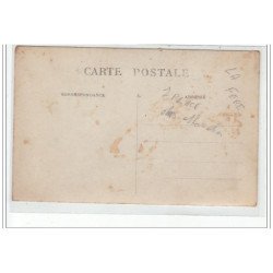 LA FERE : carte photo d'un magasin vers 1910 - très bon état