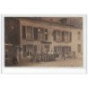 ESQUEHERIES : carte photo de la sellerie bourrellerie vers 1910 - très bon état