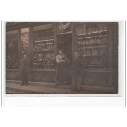 CHATEAU THIERRY : carte photo de l'horlogerie (Canivet?) vers 1910 - très bon état