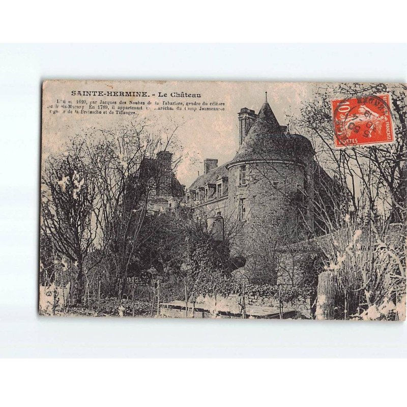 SAINT HERMINE : Le Château - état SAINT HERMINE : Le Château - état