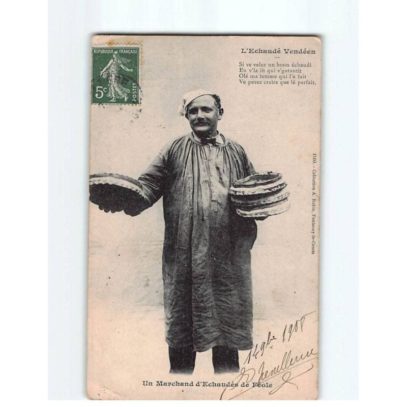 Un marchand d'Echaudés de Féole - état Un marchand d'Echaudés de Féole - état
