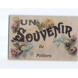 POITIERS : Carte Souvenir - état ( Partiellement Décollée )