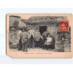 CHAUNAY : Barbier ambulant bien achalandé - état