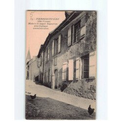 PIERRE BUFFIERE : Maison où Naquit Dupuytren avec la plaque commémorative - très bon état
