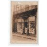 BOURGES : carte photo du magasin """"a la providence"""" 6 rue Saint Bonnet - état (manques)
