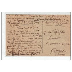 EN BEAUCE : superbe plan de chevaux au labour - très bon état