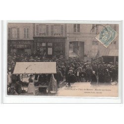JANVILLE : le marché place du Martroi - très bon état
