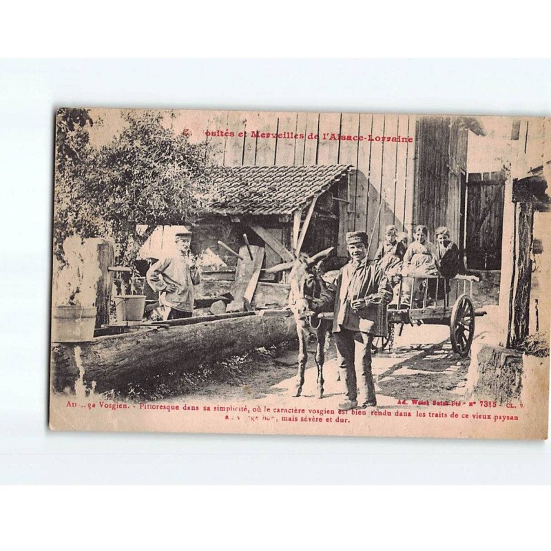 type de paysan vosgien - état type de paysan vosgien - état