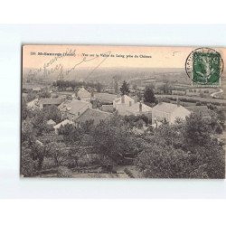 SAINT SAUVEUR : Vue sur la Vallée du Loing prise du Château - état