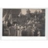 OISEMONT : carte photo (procession) vers 1910 - très bon état