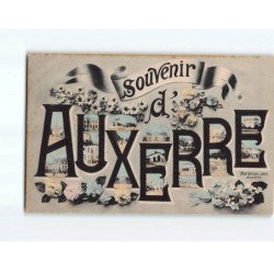 AUXERRE : Carte Souvenir - très bon état