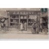 MAINCY : carte photo de l'épicerie - marchand de porcelaines ANNECY (avec 2 attelages devant) - très bon état
