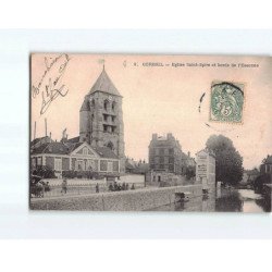 CORBEIL : Eglise Saint-Spire et bords de l'Essonne - très bon état